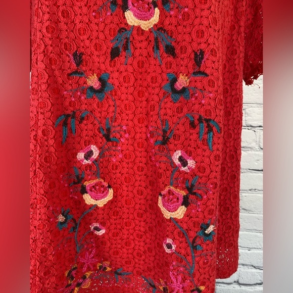 Altar’d State Top Boho Embroidered Small - Picture 3 of 9
